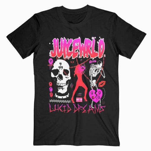 Juice WRLD Lucid Dreams Pink T-shirt