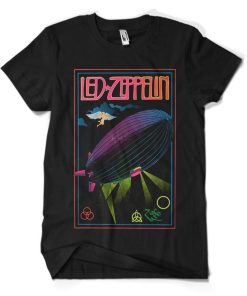 Led Zeppelin Concert Merch T-shirt