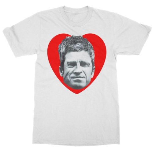 Lewis Capaldi Noel Gallagher Heart Classic Adult T-shirt