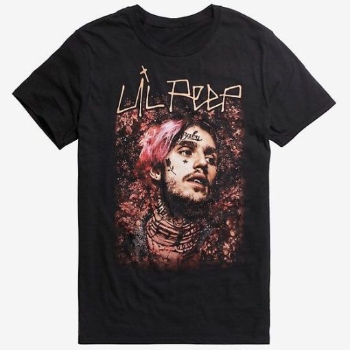 Lil Peep Floral T-shirt