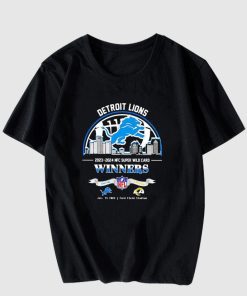 Lions 2023-2024 NFC Super Wild T Shirt Lions 2023-2024 NFC Super Wild T Shirt