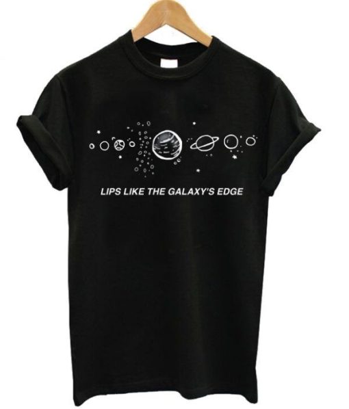 Lips like the galaxy edge T-shirt