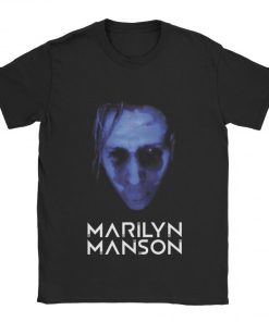 Marilyn Manson Blue In The Face T-shirt Marilyn Manson Blue In The Face T-shirt