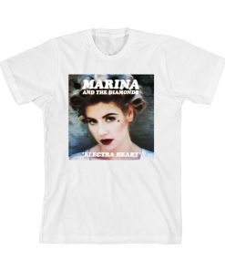 Marina And The Diamonds Electra Heart Album T-shirt Marina And The Diamonds Electra Heart Album T-shirt