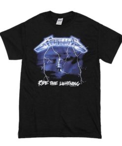 Metallica Band Ride The Lightning T-shirt