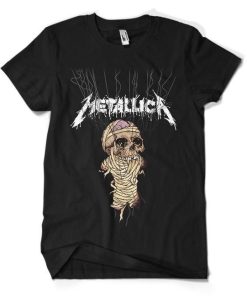 Metallica band Mummy doll T-shirt