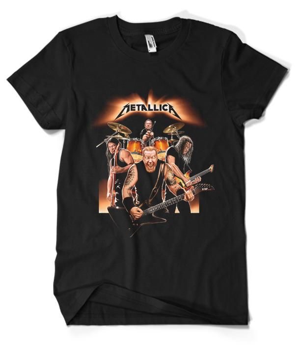 Metallica band merch T-shirt Metallica band merch T-shirt