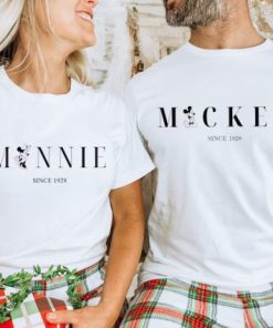 Minnie Mickey Matching Couple T Shirt 3