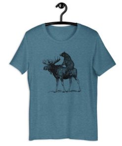 Mooseback Bear T Shirt