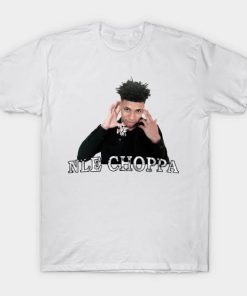 NLE CHOPPA Gang sign T-shirt NLE CHOPPA Gang sign T-shirt