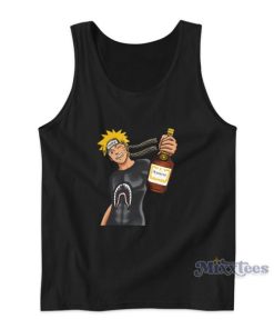 Naruto Holding A Bottle Tank Top For Unisex