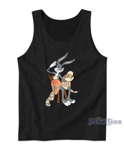 Naughty Bugs Bunny and Lola Butt Slap Funny Tank Top Naughty Bugs Bunny and Lola Butt Slap Funny Tank Top