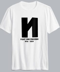 Navalny Fight For Freedom 1976 2024 T Shirt Navalny Fight For Freedom 1976 2024 T Shirt