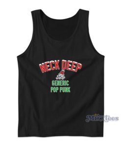 Neck Deep Generic Pop Punk Christmas Tank Top