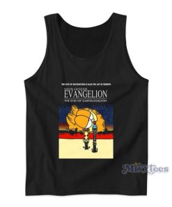 Neon Genesis Evangelion The End Of Garfieldgelion Tank Top