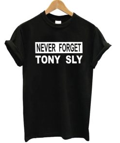 Never Forget Tony Sly T-shirt Never Forget Tony Sly T-shirt