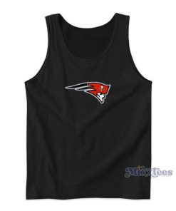 New England Patriots Tampa Bay Buccaneers Logo Tank Top