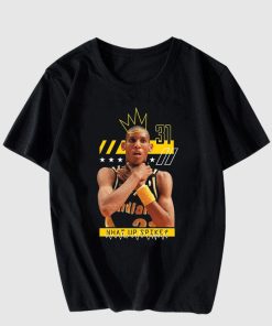 New Reggie Miller Choke What’s Up Spike American Basketball T Shirt New Reggie Miller Choke What’s Up Spike American Basketball T Shirt