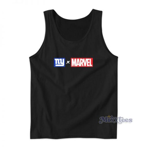 New York Giants NY X Marvel Tank Top For Unisex