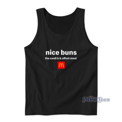 Nice Buns The Cardi B And Offset Meal Tank Top