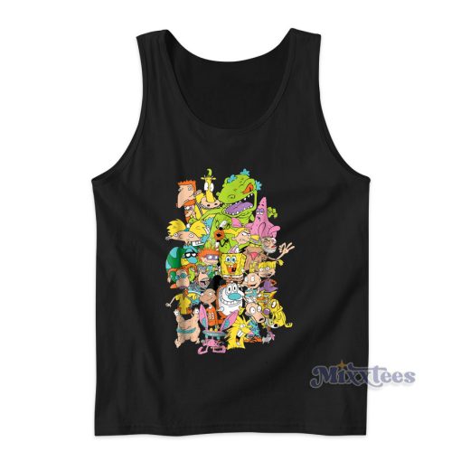 Nickelodeon Cartoons Tank Top Cheap Custom