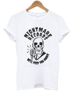 Nightmare Records T-shirt Nightmare Records T-shirt