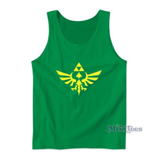 Nintendo Legend Of Zelda Triforce Skyward Sword Tank Top