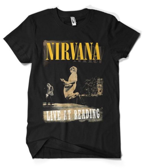 Nirvana Band Merch At Reading T-shirt