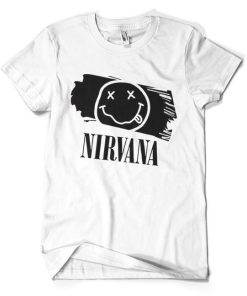 Nirvana band splash T-shirt