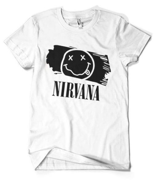 Nirvana band splash T-shirt