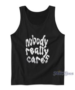 Nobody Really Cares Baby Queen Tank Top