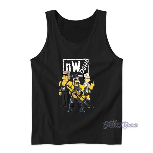 Nwo Simpson Version WWE Tank Top For Unisex