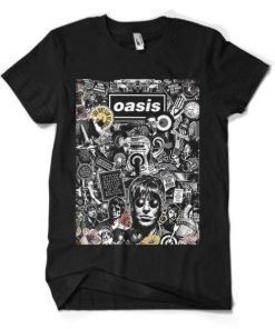 Oasis Band PosterT-shirt Oasis Band PosterT-shirt