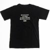 Oasis band lyrical T-shirt