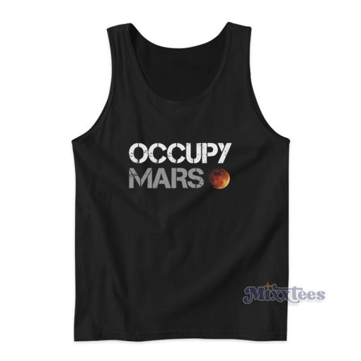 Occupy Mars Elon Musk Tank Top