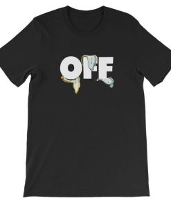 Off White Melting Clock T-Shirt