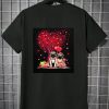 Official Couple Purge Costume Valentine’s Day Tree Cute Hearts T shirt