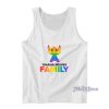Ohana Means Family Rainbow Disney Tank Top