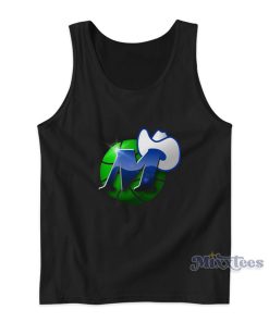 Old Dallas Mavericks Logo Tank Top Old Dallas Mavericks Logo Tank Top