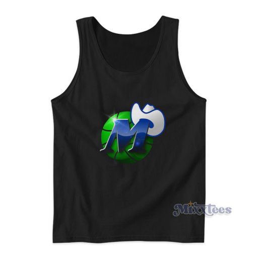 Old Dallas Mavericks Logo Tank Top