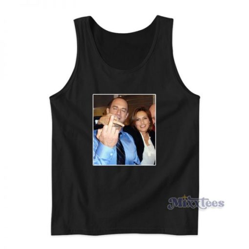 Olivia Benson and Elliot Stabler Middle Finger Tank Top