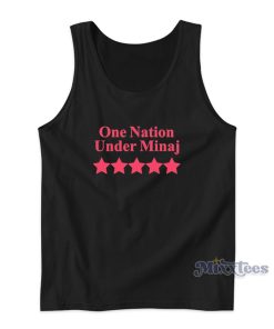One Nation Under Minaj Tank Top For Unisex One Nation Under Minaj Tank Top For Unisex