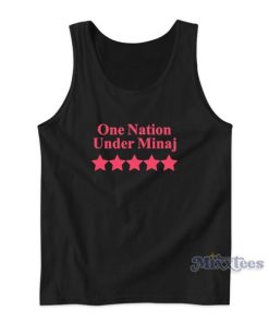 One Nation Under Minaj Tank Top For Unisex