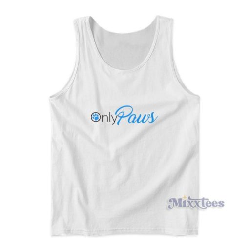 Only Paws Tank Top For Unisex