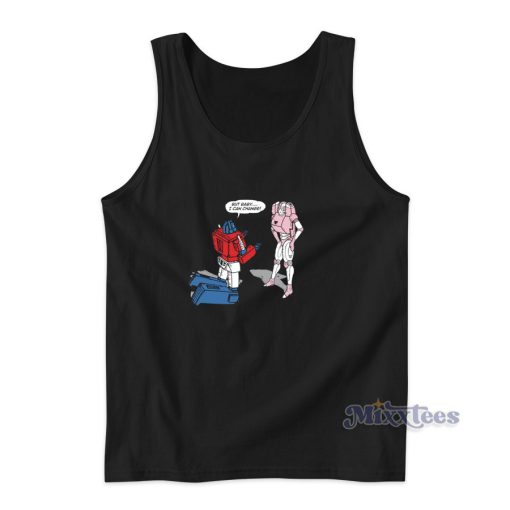 Optimus Prime Transformers Funny Tank Top for Unisex