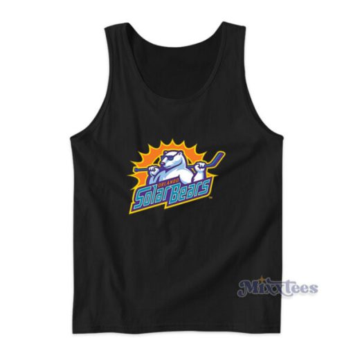 Orlando Solar Bears Logo Tank Top