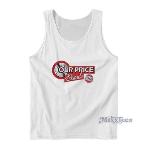 Our Price Record Tank Top For Unisex