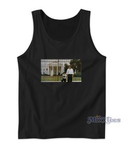 Pablo Escobar Outside The White House Tank Top for Unisex