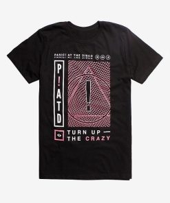 Panic At The Disco Turn up the crazy T-shirt