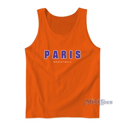 Paris Basketball Tank Top for Unisex